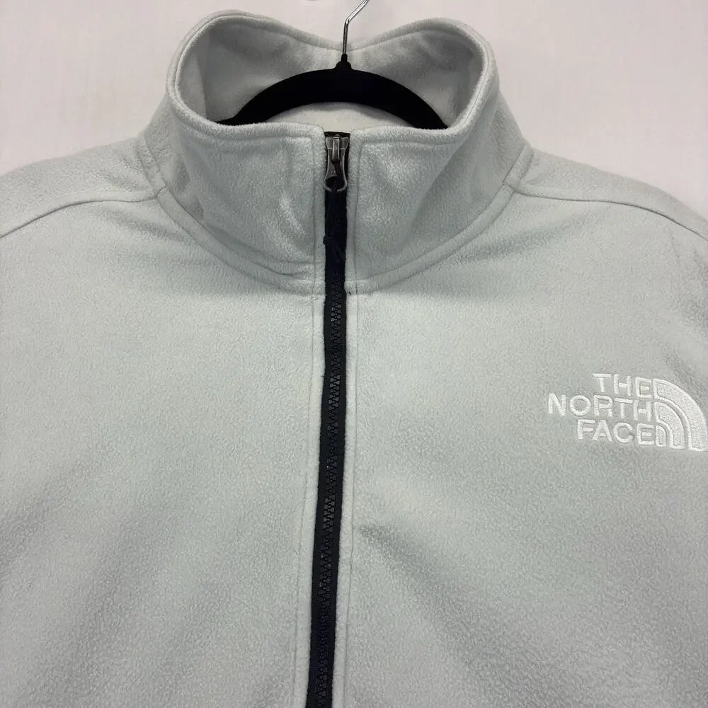 The North Face TKA Glacier Fleece Pullover Men’s XL White 1/4 Zip Jacket